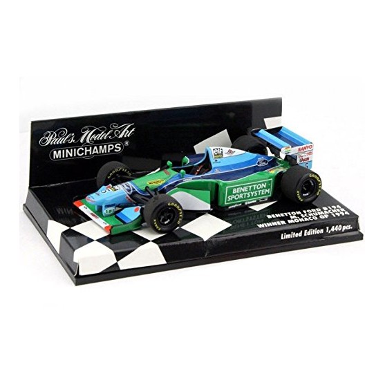 Benetton Ford B194 Michael Schumacher winner Monaco GP 1994 1:43