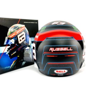 George Russel Casco Bell Helmet F1 2022 Mercedes Amg Petronas 1:2