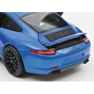 Porsche 911 (991) Carrera GTS Coupe 2014 blue metallic 1:18