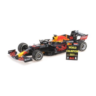 Red Bull Racing Honda RB16B 2021 Max Verstappen Winner Abu Dhabi Gp F1 World Champion 1:18