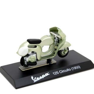 Vespa Piaggio 125 circuito 1950 Light Green Metallic 1:18