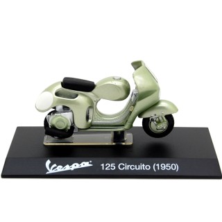 Vespa Piaggio 125 circuito 1950 Light Green Metallic 1:18