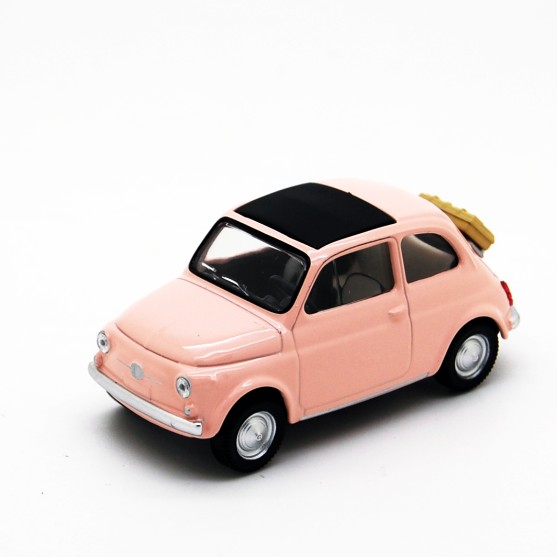 Fiat 500 F 1965 Light Pink Jet-car 1:43