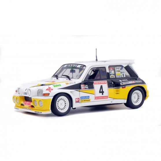 Renault Maxi 5 Turbo Rallye De Asturias 1986 Carlos Sainz / Antonio Boto 1:18