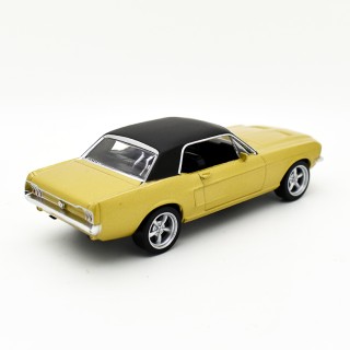 Ford Mustang 350 GT Coupe 1968 Gold Metallic Black Roof 1:43