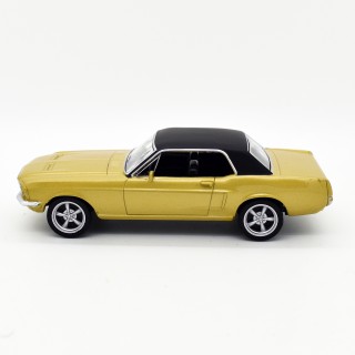 Ford Mustang 350 GT Coupe 1968 Gold Metallic Black Roof 1:43