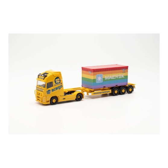 Volvo FH GL 2020 Semirimorchio Container 20ft "Maersk Rainbow" 1:87