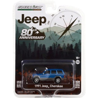 Jeep Cherokee 1991 "Jeep 80th Anniversary Edition" 1:64