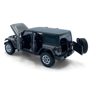 Jeep Wrangler Sahara Unlimited 2017 Grey 1:32