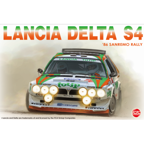 Lancia Delta S4 1986 Totip Rally di San Remo Kit 1:24