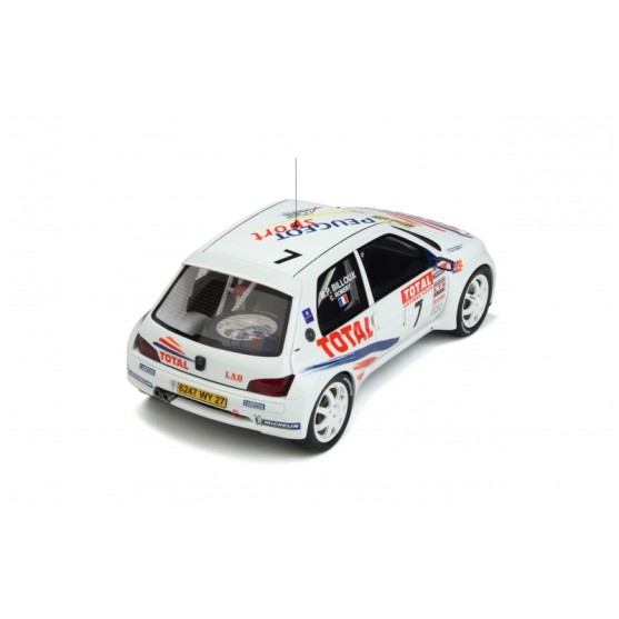 Peugeot 106 Maxi Rally D'Antibes 2000 C. Robert - M.P. Billoux 1:18