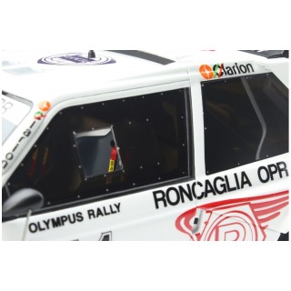 Lancia Delta S4 Gr.B 1986 Team Roncaglia Night Version Rally Olimpus P. Alessandrini - A. Alessandrini 1:18