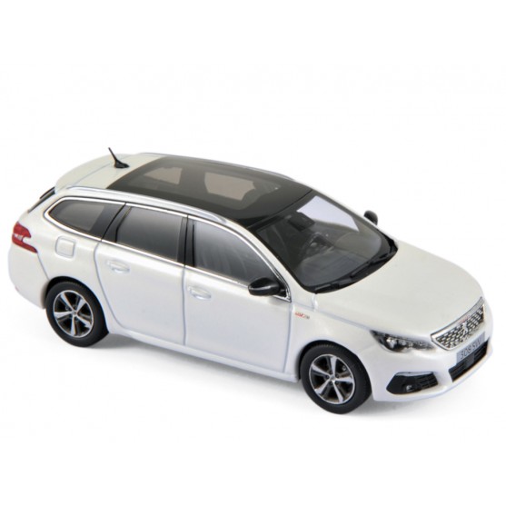 Peugeot 308 SW GT Line 2017 Pearl White 1:43