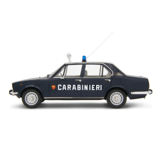 Alfa Romeo Alfetta 1.8 1975 "Carabinieri" Scudo Largo Blu 1:18