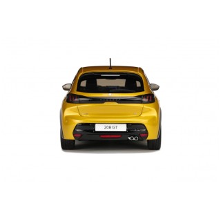 Peugeot 208 GT 2020 Jaune Faro 1:18