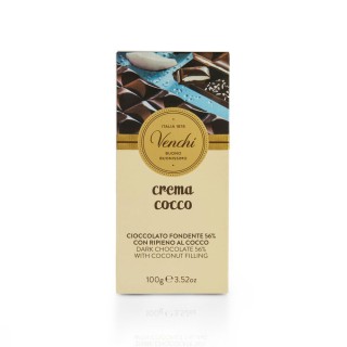 Venchi Tavoletta Fondente 56% Crema Cocco 100 g