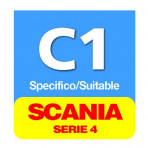 Connettore Lampa C-1 attacco rapido Scania Serie 4