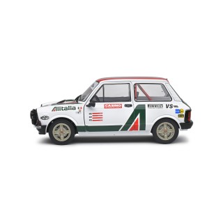 Autobianchi A112 Abarth 1980 Rallye Set Alitalia 1:18
