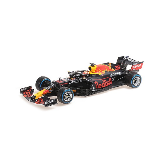 Red Bull Racing Honda RB16B 2021 Max Verstappen Winner Belgian Gp 1:18