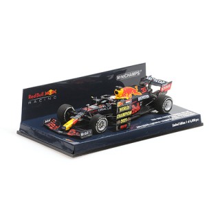 Red Bull Racing Honda RB16B 2021 Max Verstappen Winner Abu Dhabi Gp World Champion + Pit Board 1:43