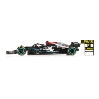 Mercedes-Amg F1 W12 E Performance 100th GP Win Hamilton / Russian GP Sochi Russian Gp F1 2021 Lewis Hamilton 1:18
