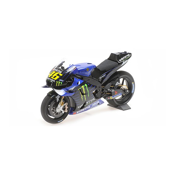 Yamaha YZR-M1 Monster Energy Moto Gp 2020 Test Sepang Valentino Rossi 1:12