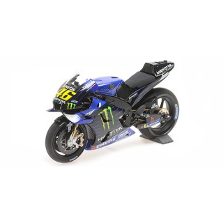Yamaha YZR-M1 Monster Energy Moto Gp 2020 Test Sepang Valentino Rossi 1:12