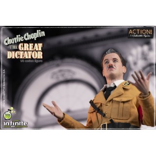 Charlie Chapline The Great Dictator Deluxe Edition Action Figure Limited Edition Statue  1:6