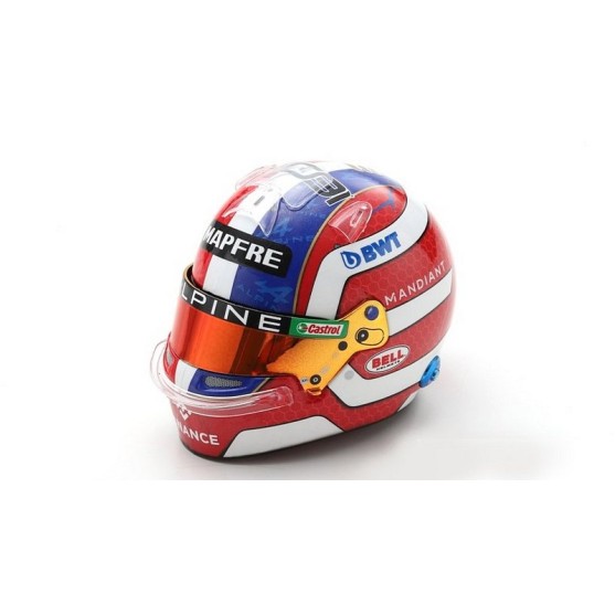 Esteban Ocon Casco Bell Helmet F1 2022 Alpine Team 1:5