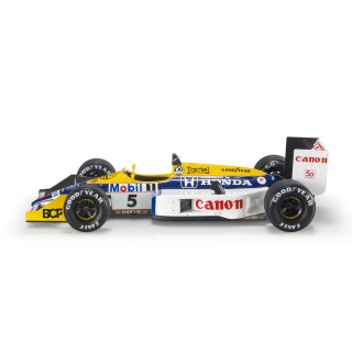 Williams Honda FW11B F1 1987 Pole Position & Winner Mexican GP Nigel Mansell 1:18