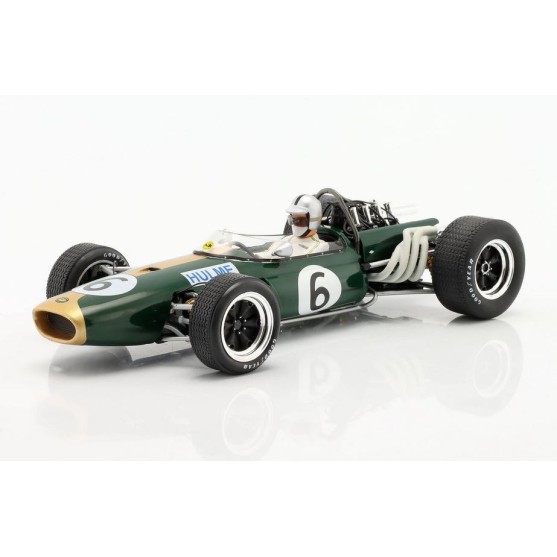 Brabham Repco V8 3.0 BT20 2nd British Gp 1966 Denny Hulme 1:18