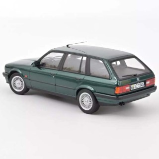 BMW 325i Touring 1990 Green Metallic 1:18