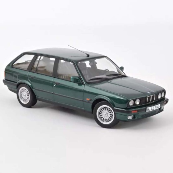 BMW 325i Touring 1990 Green Metallic 1:18
