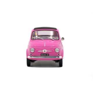 Fiat 500 1969 Pink 1:18