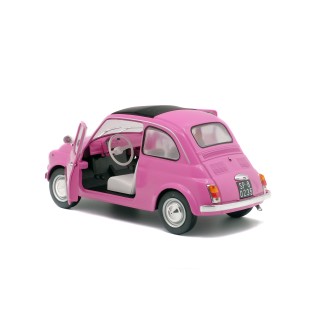 Fiat 500 1969 Pink 1:18