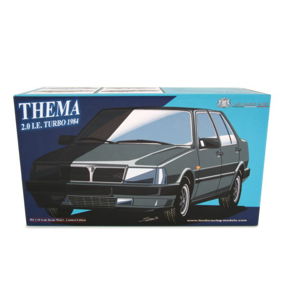 Lancia Thema 2.0 i.e. Turbo 1984 Platino Metallizzato 1:18