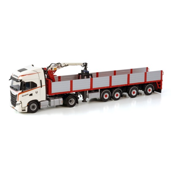 Iveco S-Way AS High 4x2 "Sevriens " brick trailer 1:50