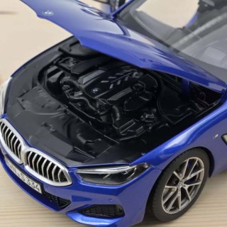 BMW 850i M 2019 Blue metallic 1:18