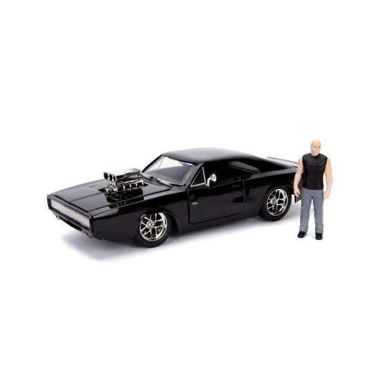 Dodge Charger R/T Dom's 1970 Fast & Furious + Dominic "Dom" Toretto 1:24