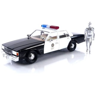 Chevrolet Caprice Metropolitan Police 1987 "Terminator 2: Judgment Day 1991" con T-1000 Android Terminator 1:18