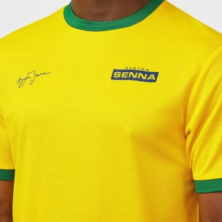 Ayrton Senna Sports Tee T-shirt Brazilian 12