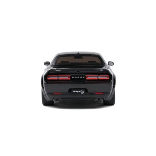 Dodge Challenger SRT Hellcat 2023 Redeye Black Ghost 1:18