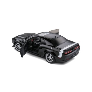 Dodge Challenger SRT Hellcat 2023 Redeye Black Ghost 1:18