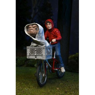 E.T. 40th Ann Elliot&E.T. On Bicycle Af 17cm-h