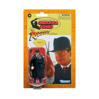 Major Arnold Toht Indiana Jones Retro Collection "Raiders of the Lost Ark" Action Figure 10cm-h