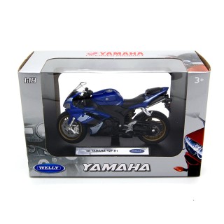 Yamaha YZF-R1 2008 blue 1:18