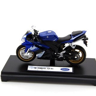 Yamaha YZF-R1 2008 blue 1:18