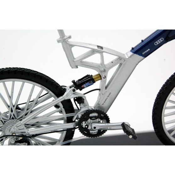 Nuovo di Zecca Design modello 15cm di lunghezza x approx 10cm alta Audi Cross Bicicletta 