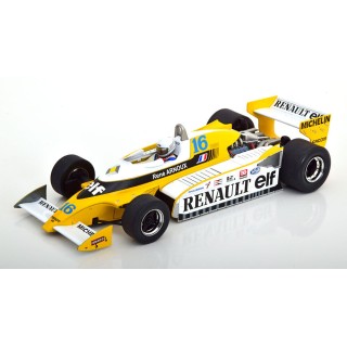 Renault RS10 F1 3th France GP 1979 Renè Arnoux 1:18