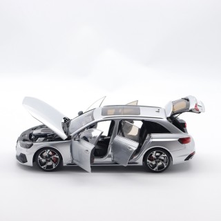 Audi RS4 Avant 2020 Silver 1:18